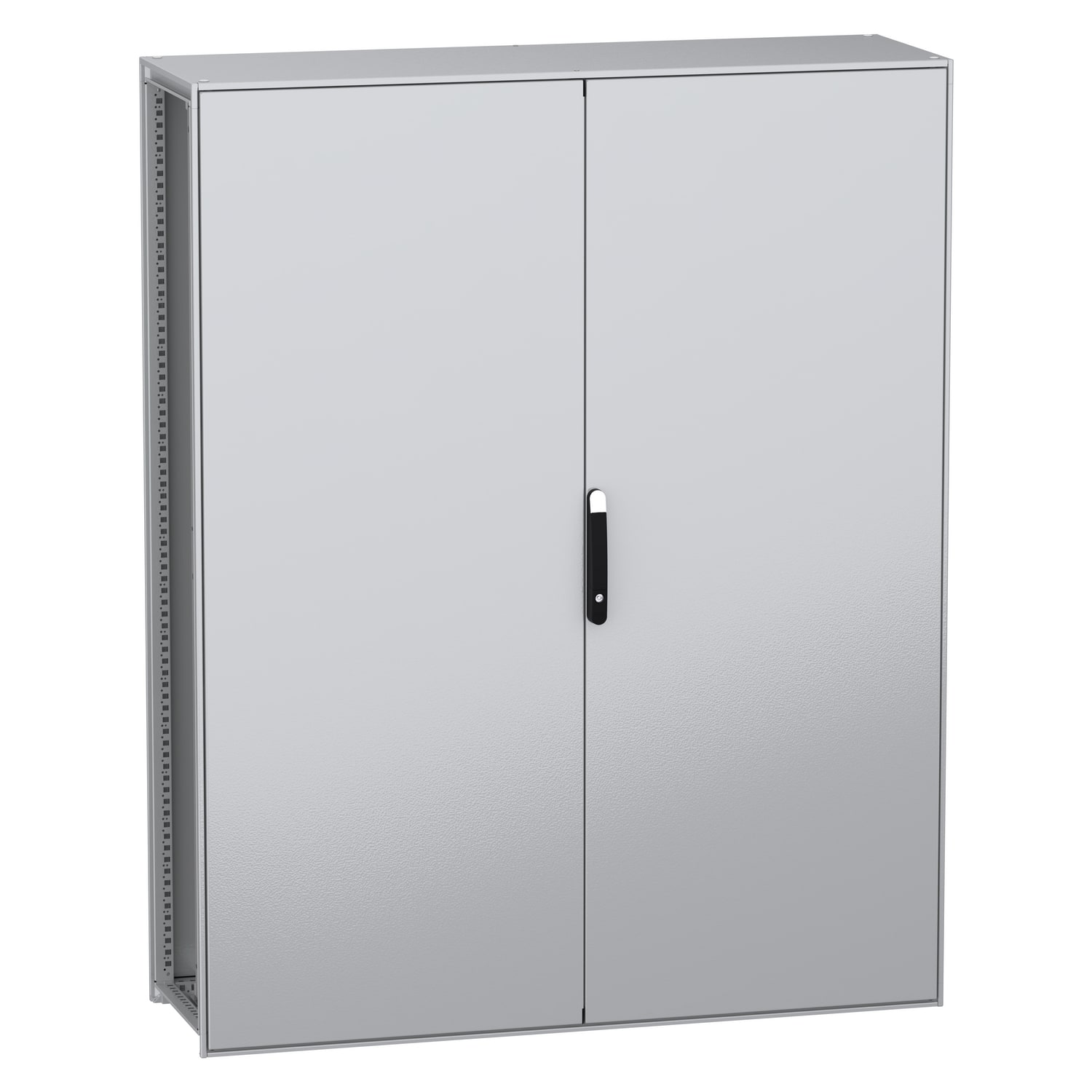 SCHNEIDER ELECTRIC - Armadio modulare a pavimento, PanelSeT SFN, acciaio decarbonizzato, piastra, 2000x1600x500 mm, 2 porte, IP55