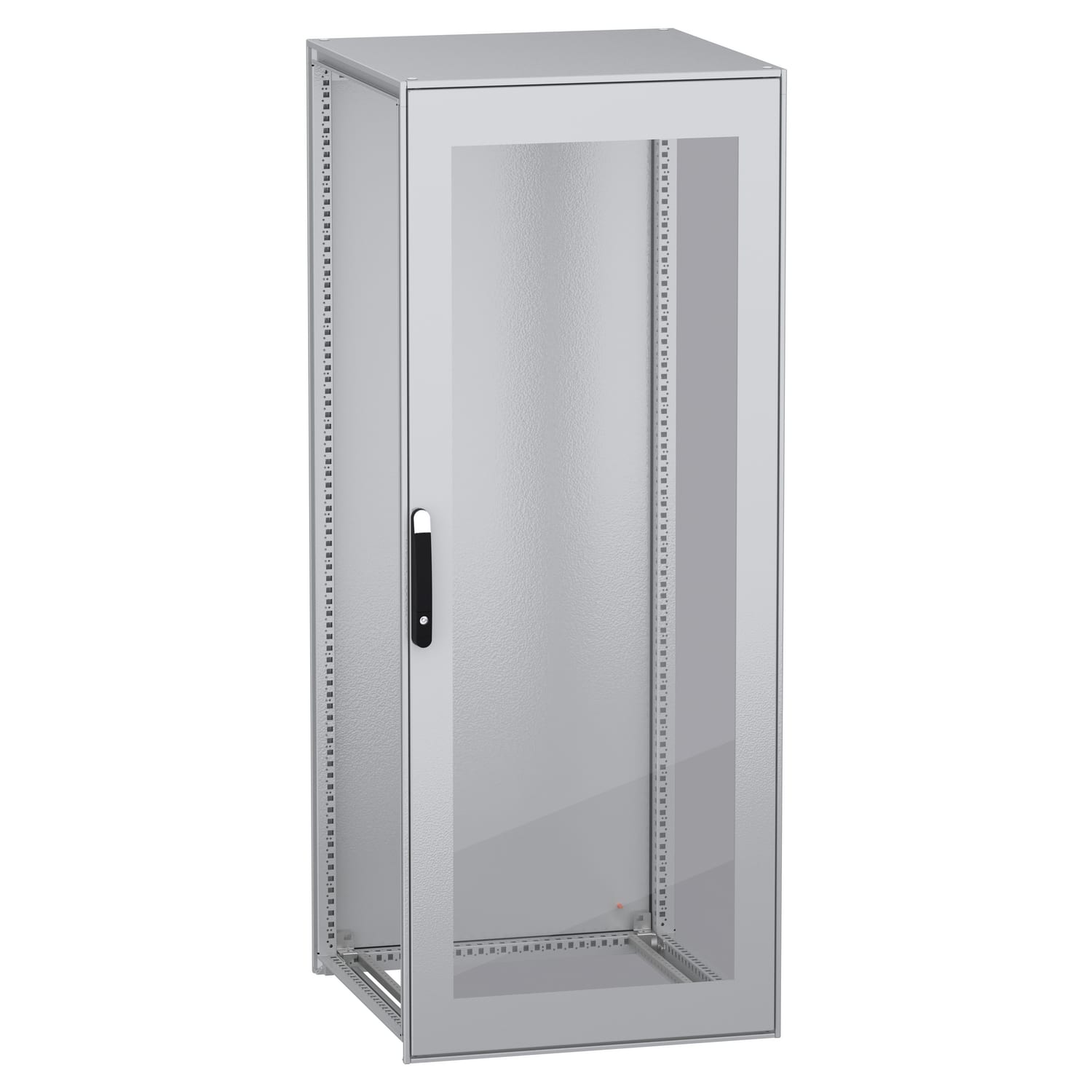 SCHNEIDER ELECTRIC - Armadio modulare a pavimento, PanelSeT SFN, acciaio decarbonizzato, porta trasparente, 2000x800x800mm, IP55