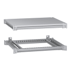 SCHNEIDER ELECTRIC - Telaio inferiore e superiore, PanelSeT SFN, per armadio elettrico L 600 P500 mm, tetto incluso