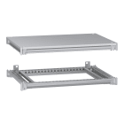 SCHNEIDER ELECTRIC - Telaio inferiore e superiore, PanelSeT SFN, per armadio elettrico L700 P500mm, tetto incluso