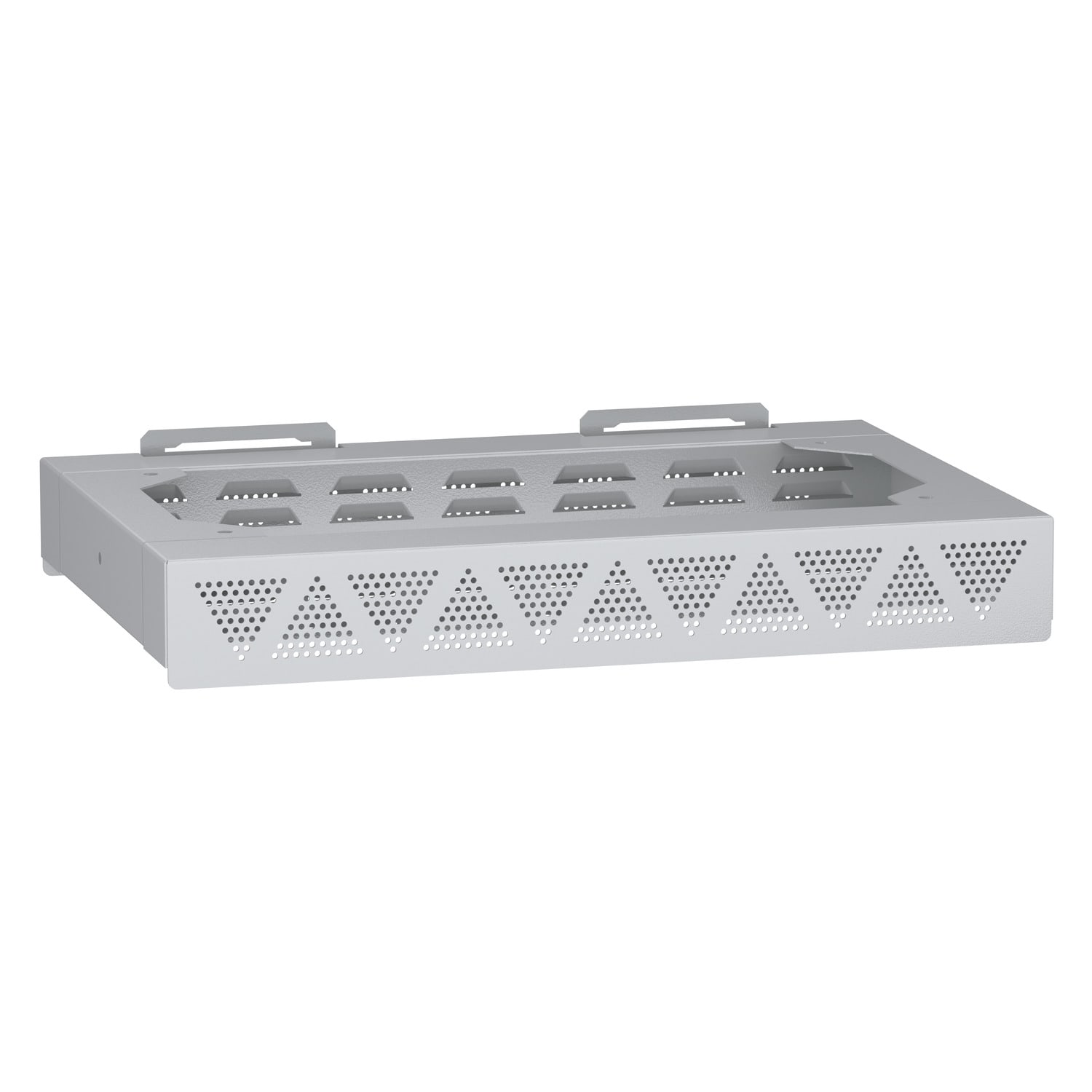 SCHNEIDER ELECTRIC - Modulo di ventilazione da tetto, PanelSeT SFN, per armadio elettrico da esterno L600 P400mm, IP55, RAL7035