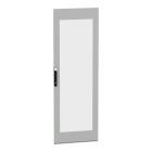 SCHNEIDER ELECTRIC - Porta trasparente, Prismaset HD, per armadio elettrico H2000 W700mm, RAL7035