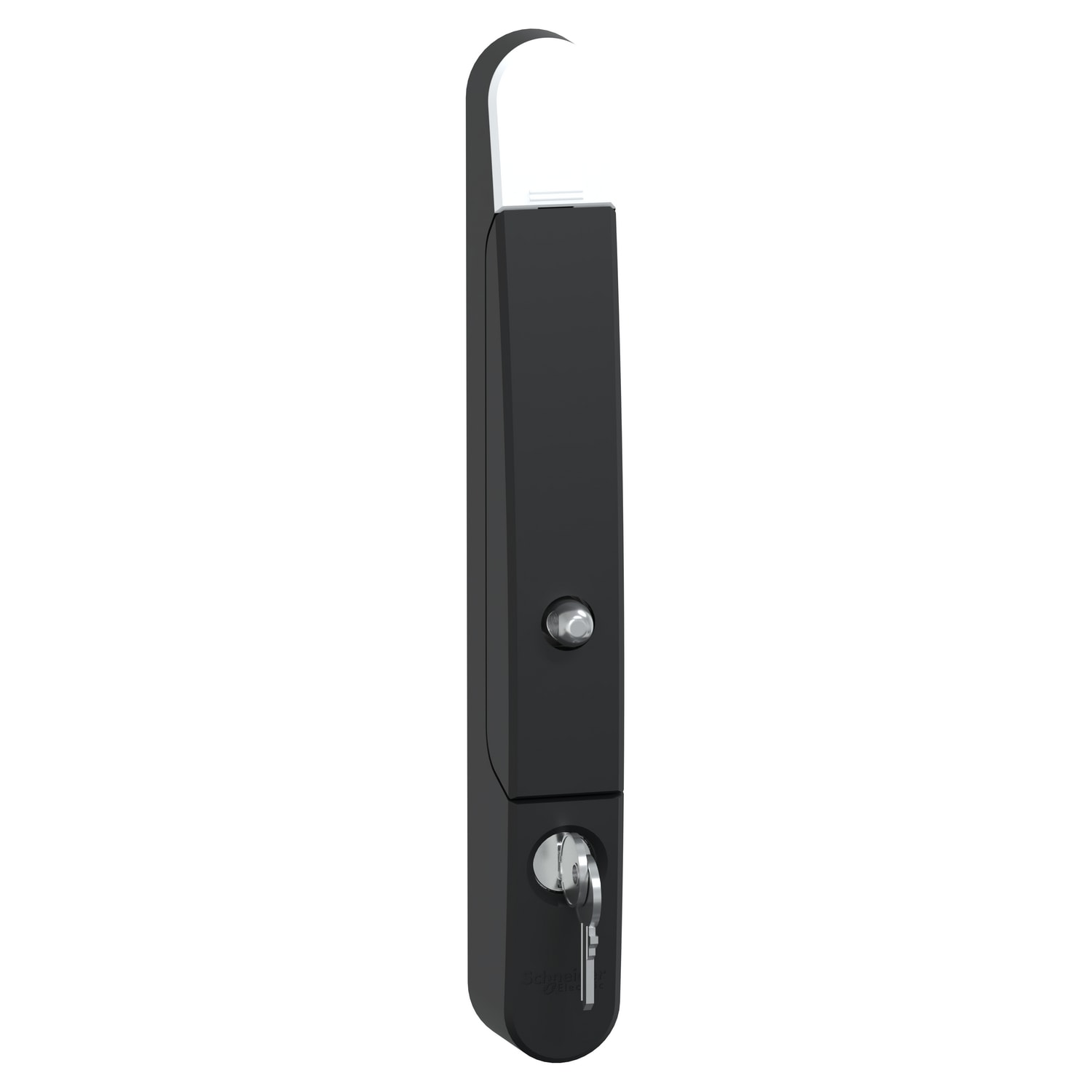 SCHNEIDER ELECTRIC - Maniglia con chiave 1242E, PanelSeT SFN, per quadro elettrico esterno, RAL9005