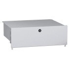 SCHNEIDER ELECTRIC - Cassetto per tastiera e mouse per armadi elettrici PC W600mm PanelSeT SFN, RAL7035