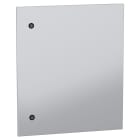 SCHNEIDER ELECTRIC - Plain partial door, PanelSeT SFN, for PC electrical enclosure W600mm, RAL7035, H670mm.
