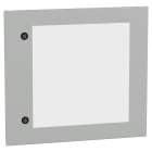 SCHNEIDER ELECTRIC - Porta parziale trasparente, PanelSeT SFN, per armadio elettrico PC W600mm, RAL7035, H520mm