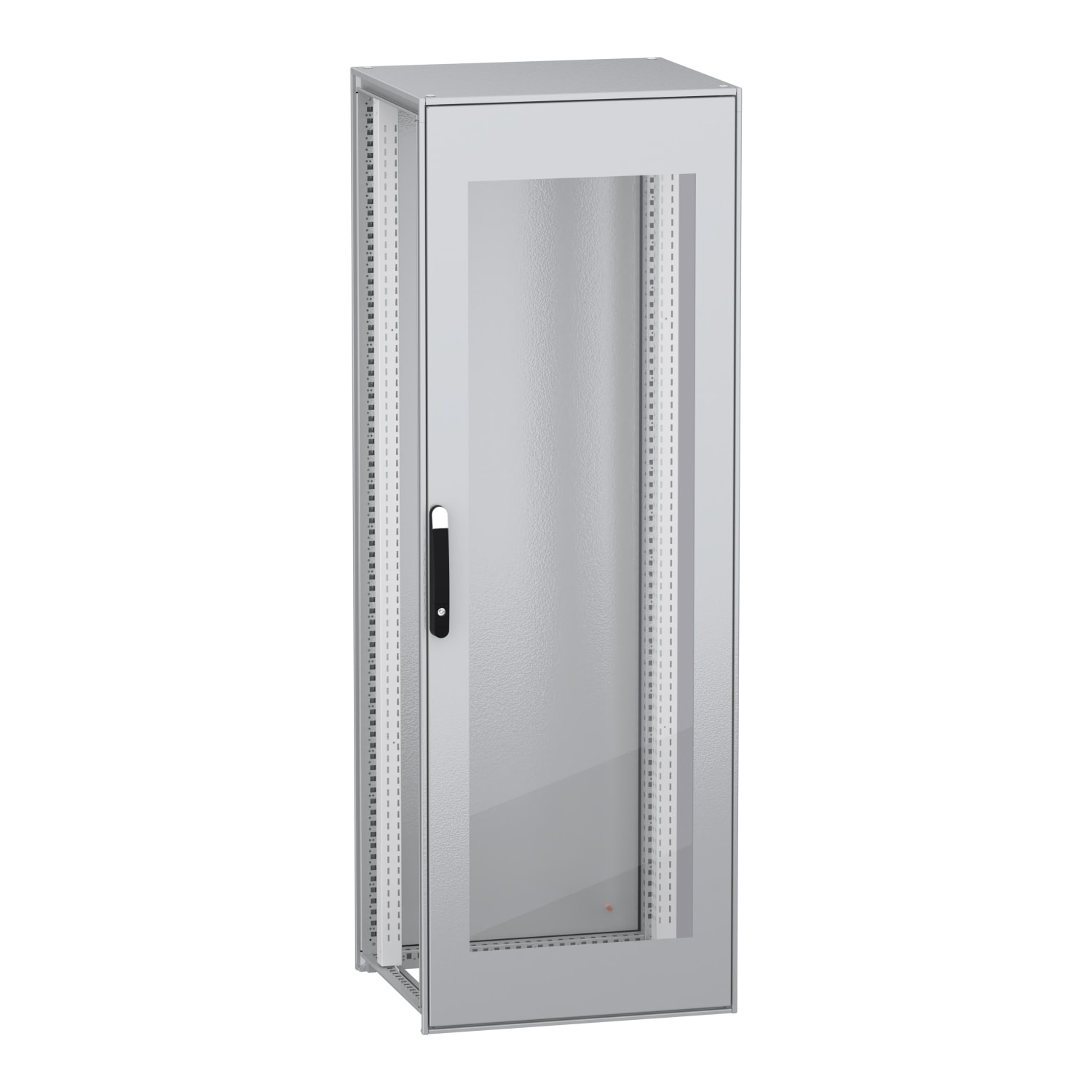 SCHNEIDER ELECTRIC - Armadio elettrico modulare a pavimento, Prismaset HD, acciaio decarbonizzato, porta trasparente, 2000x700x600mm, IP55