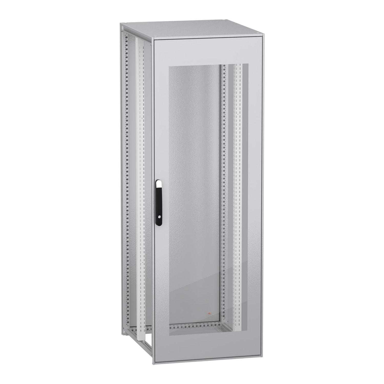 SCHNEIDER ELECTRIC - Armadio elettrico modulare a pavimento, Prismaset HD, acciaio decarbonizzato, porta trasparente, 2000x700x800mm, IP55