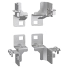 SCHNEIDER ELECTRIC - Brackets to mount the plate, PanelSeT SM, for electrical enclosure, set of 4.
