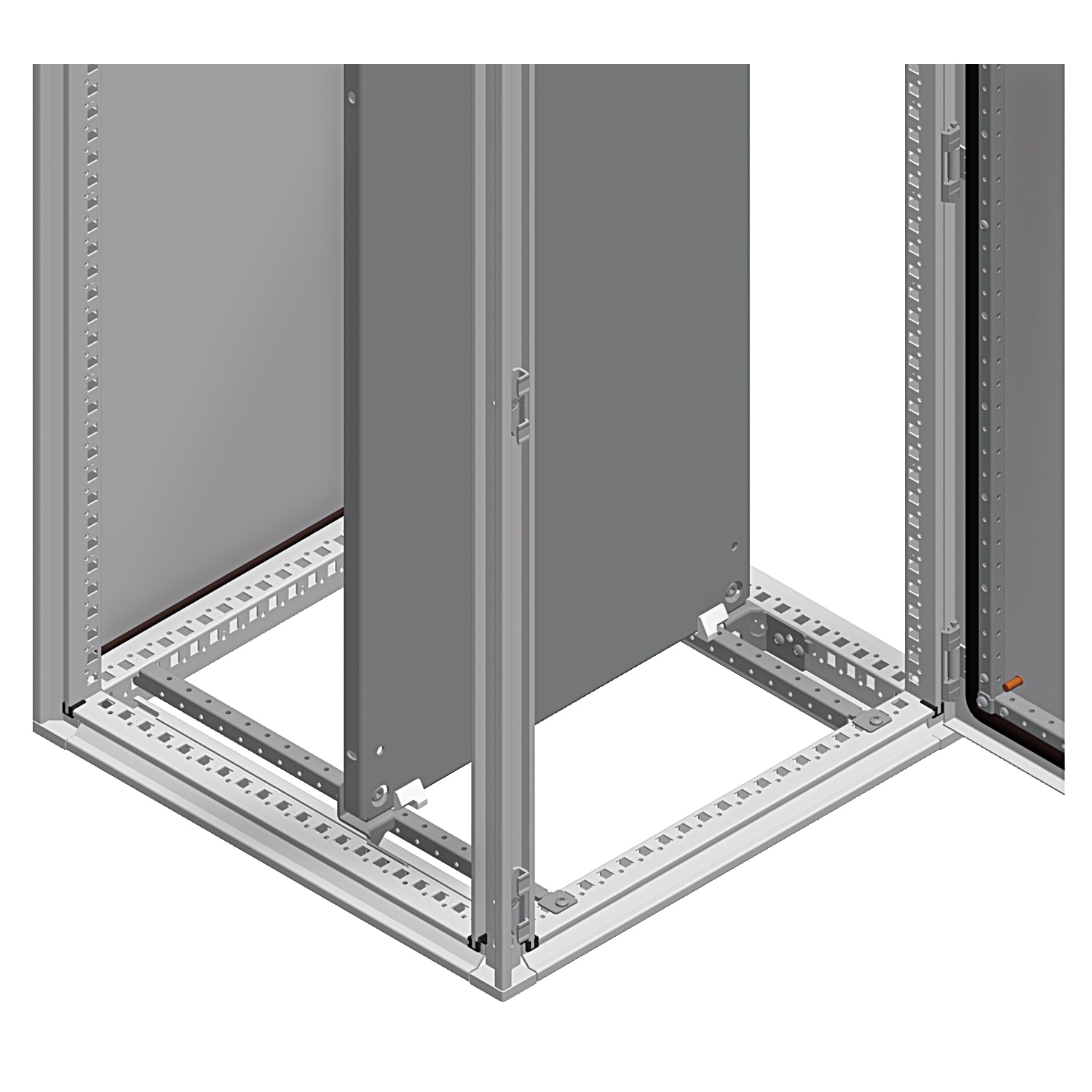 SCHNEIDER ELECTRIC - 2 Supporto scorrevoli per piastra in Spacial SF P800
