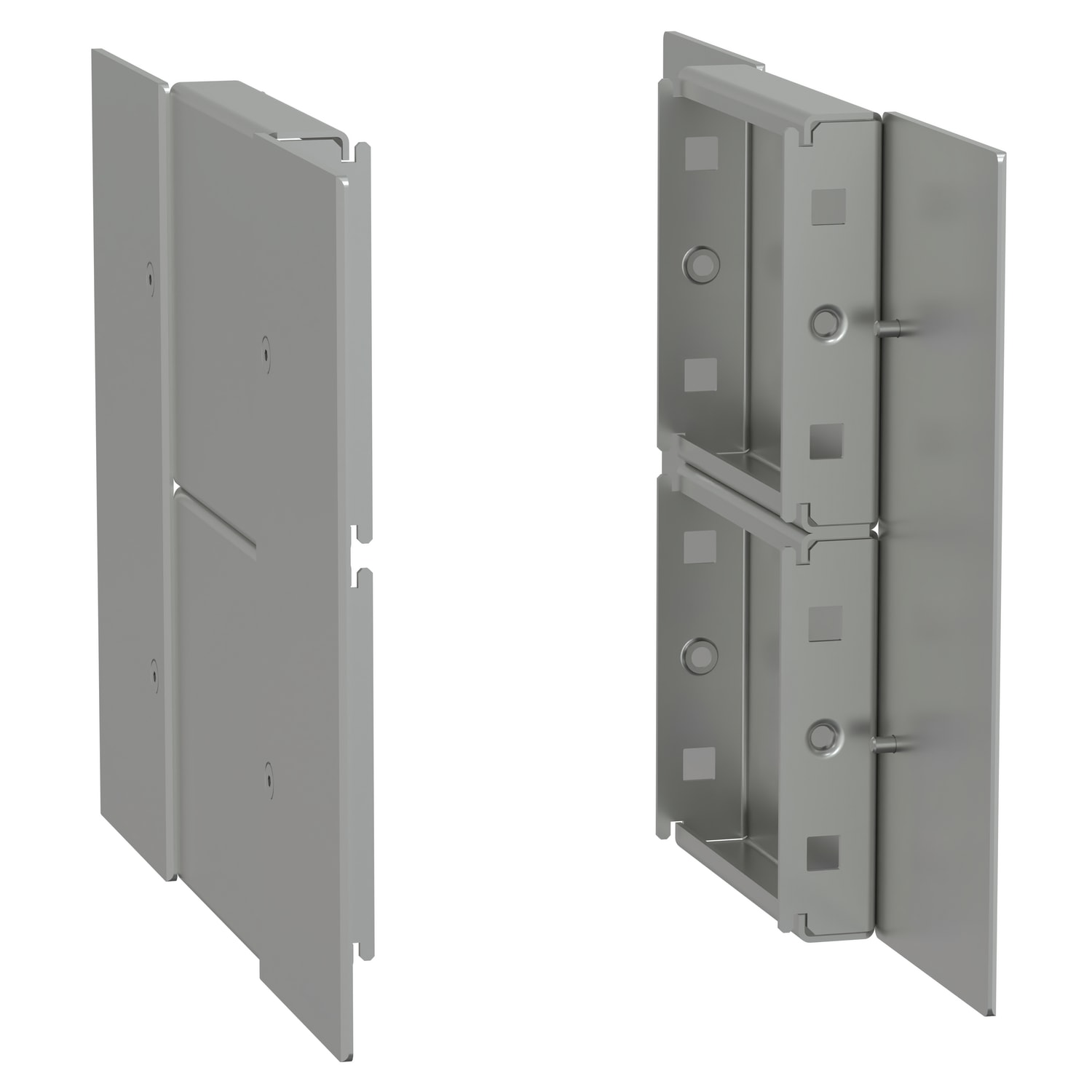 SCHNEIDER ELECTRIC - Pannelli laterali zoccolo inox P300xH200 Aisi 304L.