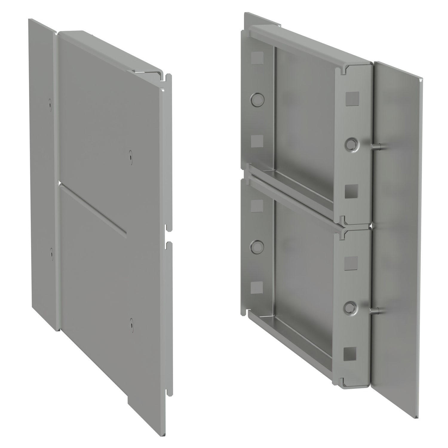 SCHNEIDER ELECTRIC - Pannelli laterali zoccolo inox P400xH200 316L