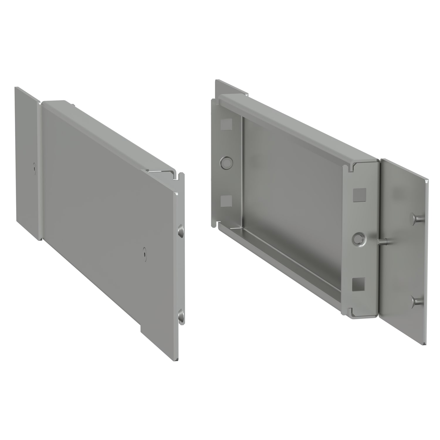 SCHNEIDER ELECTRIC - Pannello laterale zoccolo inox P500xH100 316L