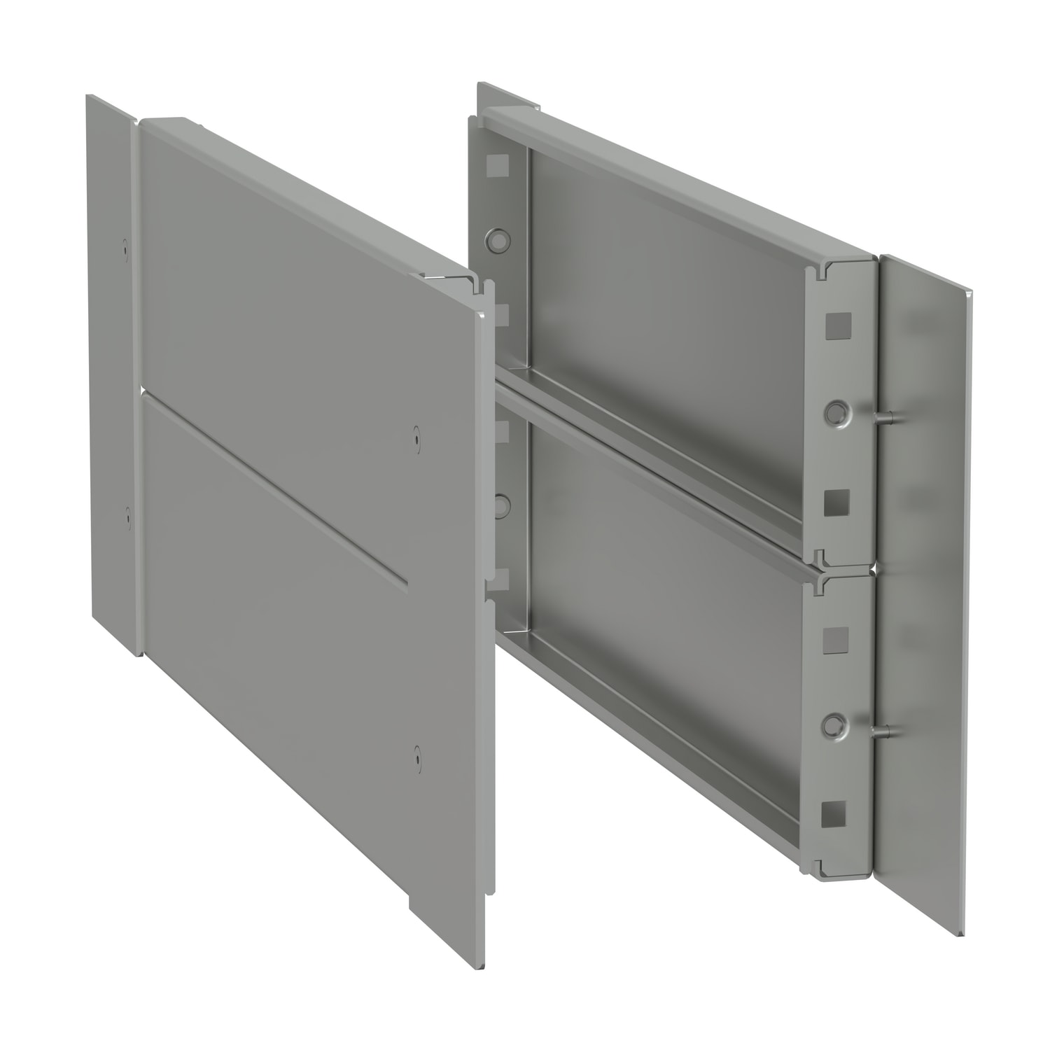 SCHNEIDER ELECTRIC - Pannello laterale zoccolo inox P600xH200 304L