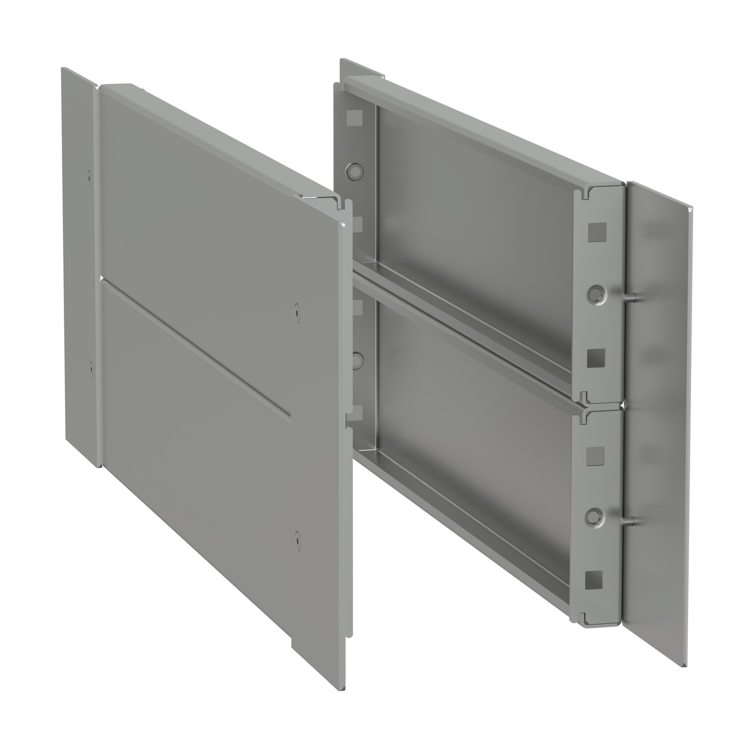 SCHNEIDER ELECTRIC - Pannelli laterali zoccolo inox P600xH200 316L