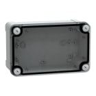 SCHNEIDER ELECTRIC - Contenitore in policarbonato PanelSeT TBP, UL, IP66, IK08, RAL 7035, A192xL121xP87con coperchio trasparente H20