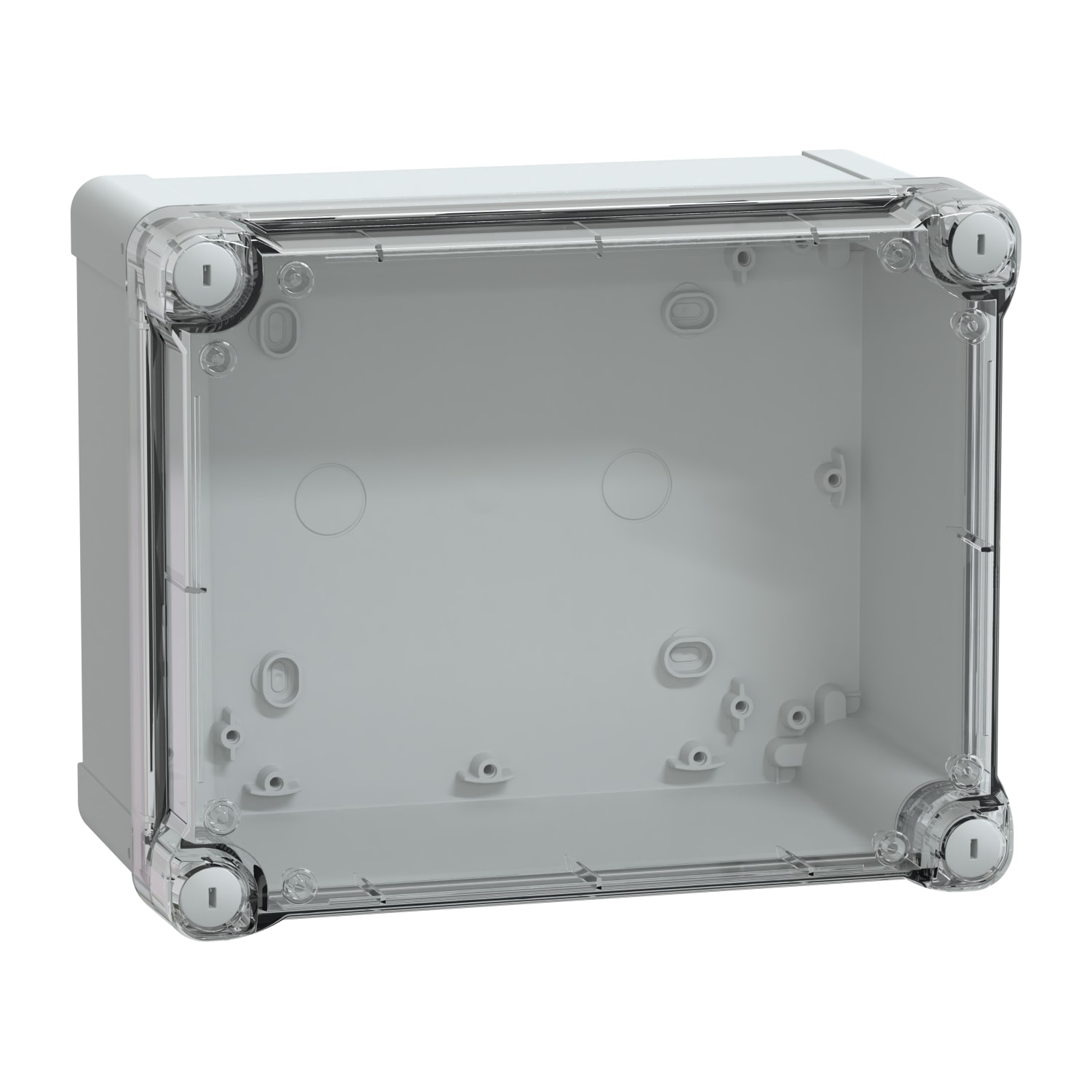 SCHNEIDER ELECTRIC - PanelSeT TBS ABS, Enclosures, 241x192x128  Coperchio Trasparente H40