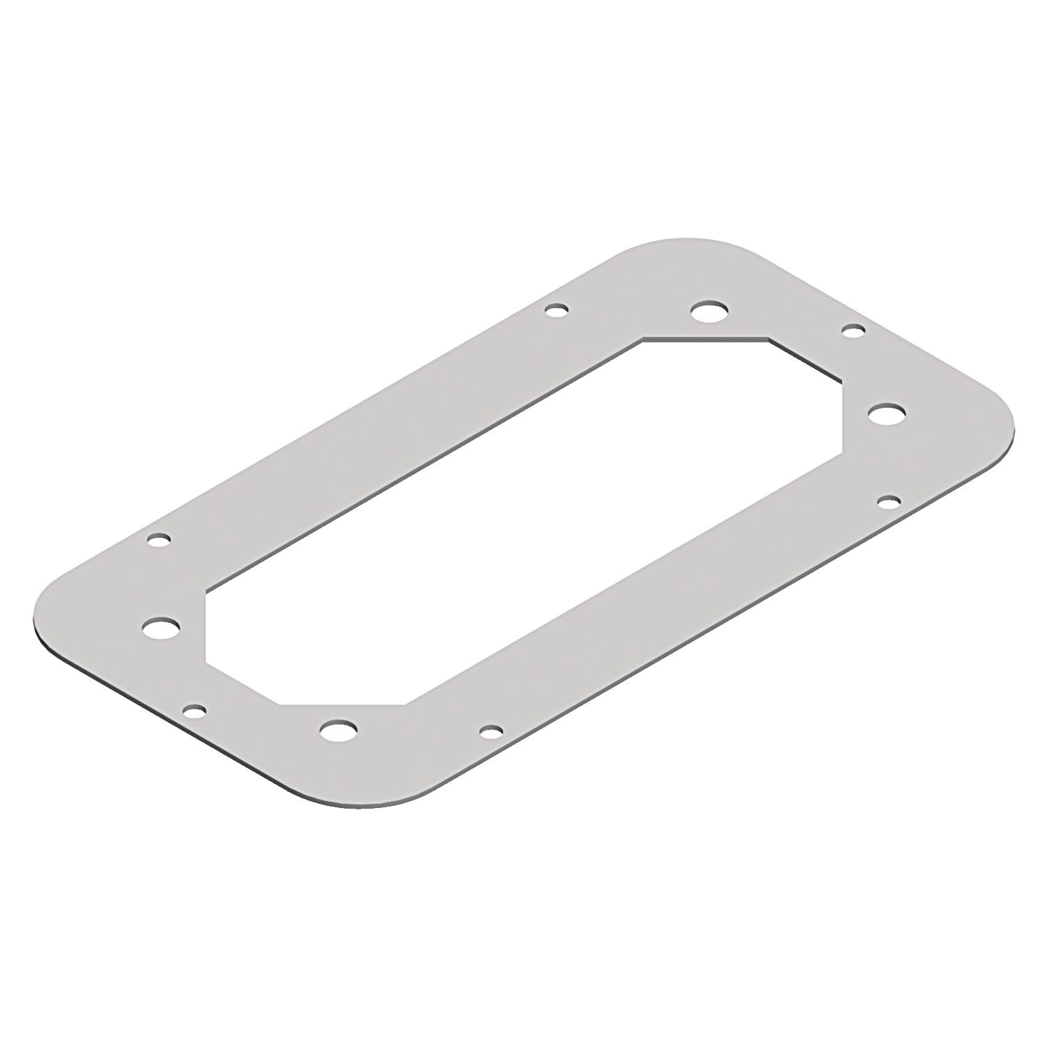 SCHNEIDER ELECTRIC - Piastra passacavi per membrana 245X130 - PanelSeT S3D