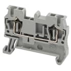 SCHNEIDER ELECTRIC - Morsetto molla, 2pt, 2,5 mm² grigio - [prezzo per 100 pz]
