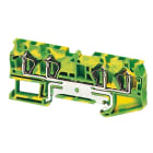 SCHNEIDER ELECTRIC - Morsetto molla, terra, 4pt, 4mm²