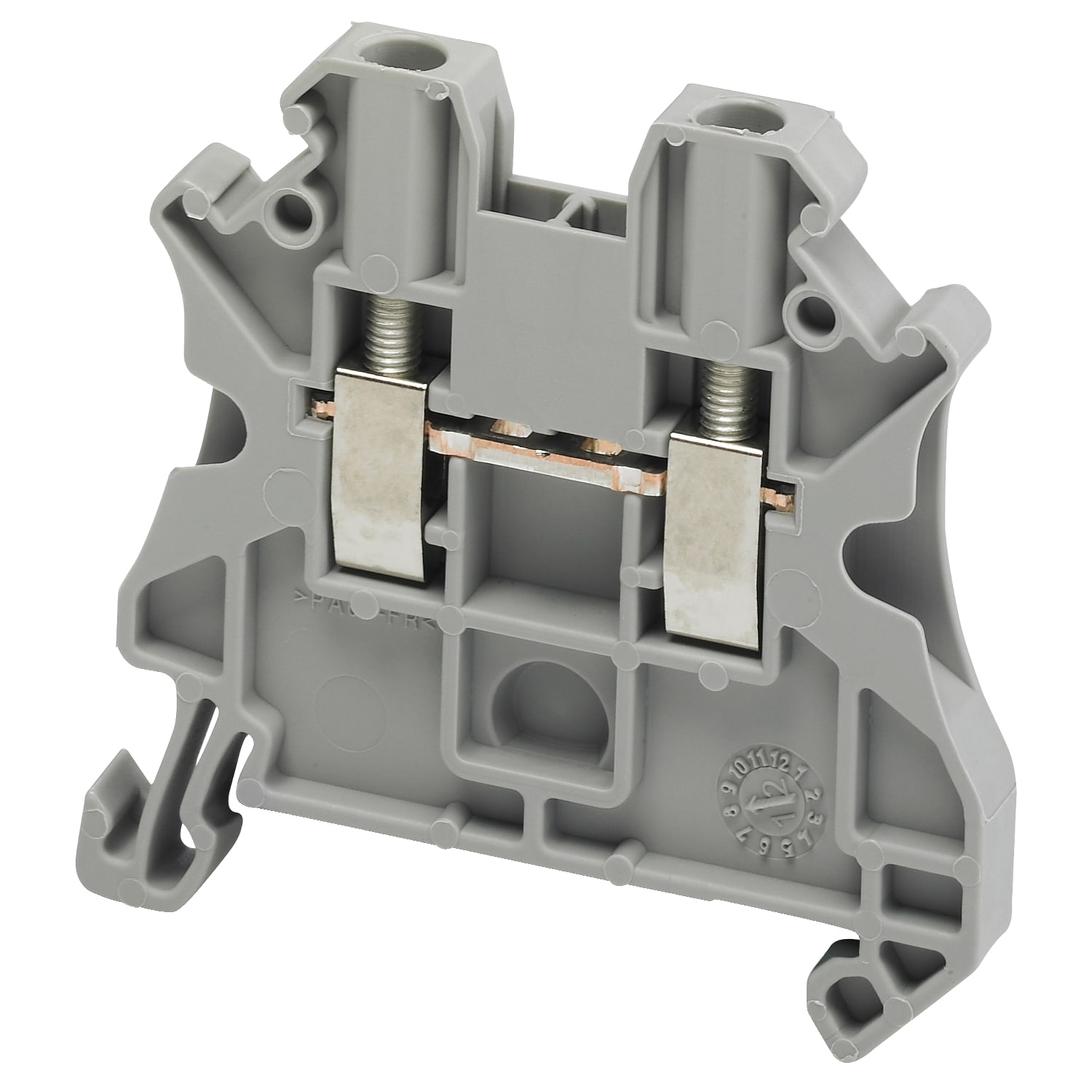 SCHNEIDER ELECTRIC - Morsetto vite, 2pt, 2,5 mm² grigio - [prezzo per 100 pz]
