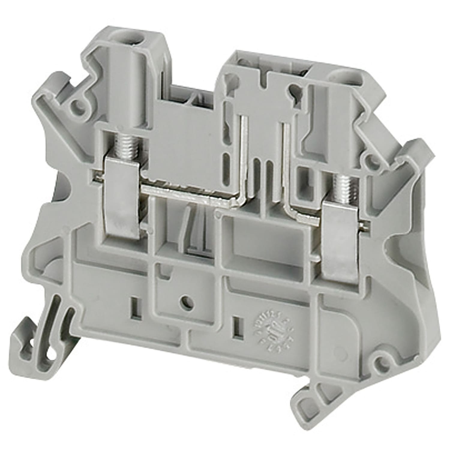 SCHNEIDER ELECTRIC - Morsetto BasicDisc a vite- 2,5 mm² 20A- singolo livello 1x1 - grigio - [prezzo per 100 pz]