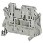 SCHNEIDER ELECTRIC - Morsetto BasicDisc a vite- 2,5 mm² 20A- singolo livello 1x1 - grigio - [prezzo per 100 pz]