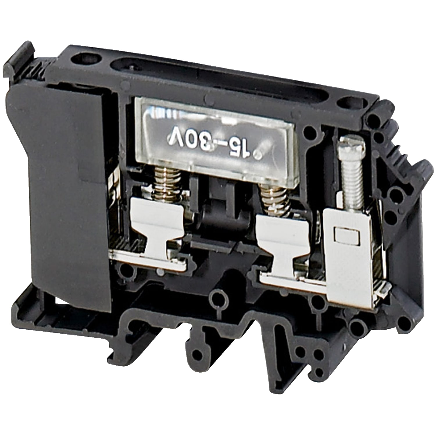 SCHNEIDER ELECTRIC - Morsetto vite per fusibile 6x32 12-30V LED 10 mm²