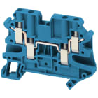 SCHNEIDER ELECTRIC - Morsetto vite, 4pt, 4mm² blu