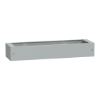 SCHNEIDER ELECTRIC - Zoccolo in poliestere tipo ZA per PLA/PLAT H200xL1200xP420 RAL 7035