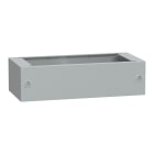 SCHNEIDER ELECTRIC - Zoccolo in poliestere tipo ZA per PLA/PLAT H200xL700xP420 RAL 7035