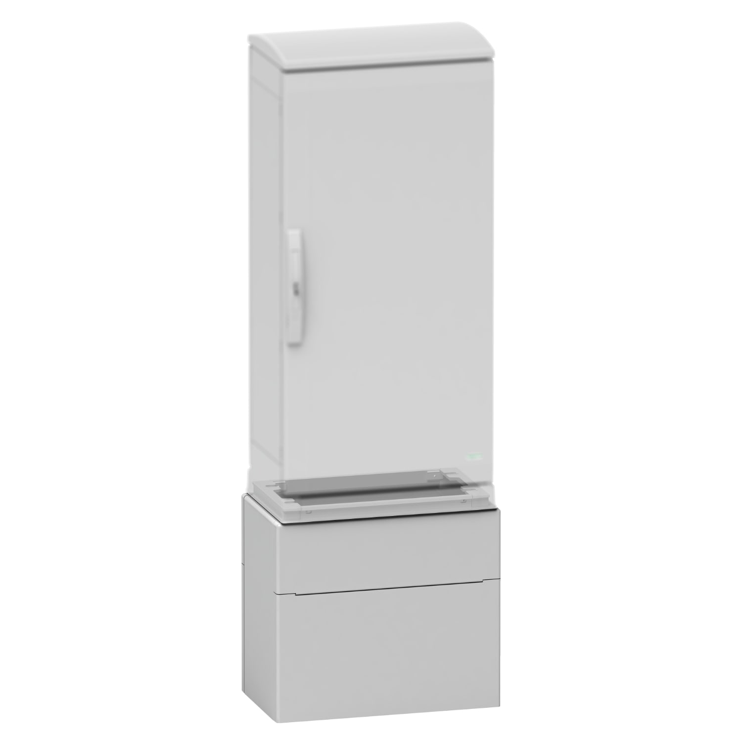 SCHNEIDER ELECTRIC - Zoccolo in poliestere per PLAZ(T) H500xL785xP410 RAL 7035