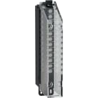SCHNEIDER ELECTRIC - Morsettiera a vite, 12 punti, passo 5 mm, con copertura, da utilizzare su modulo a bassa altezza, temprata, Modicon Edge I/O NTS