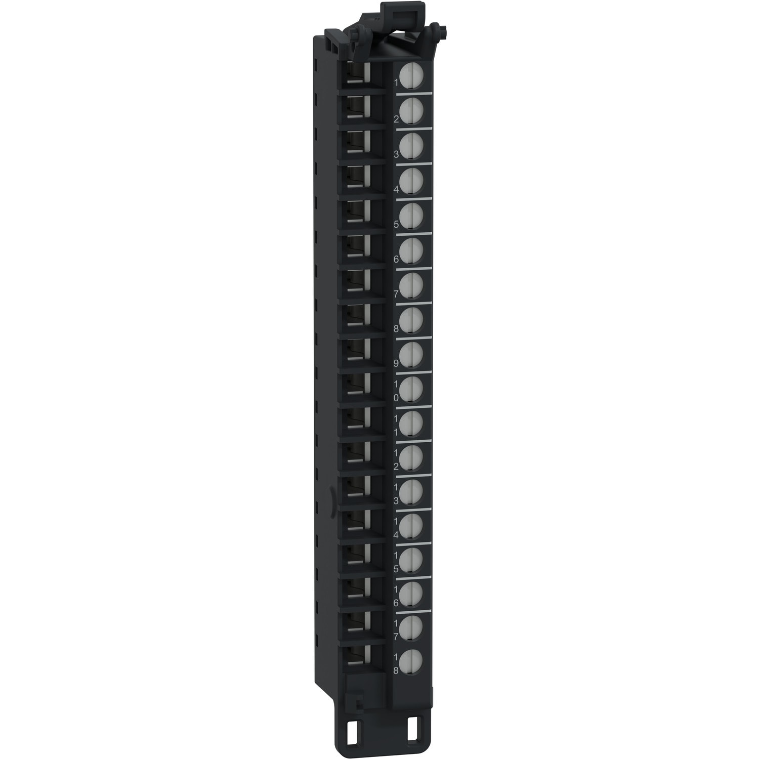 SCHNEIDER ELECTRIC - Morsettiera a vite, 18 punti, passo 5 mm, senza copertura, da utilizzare sul modulo ad alta altezza (X), temprata, Modicon Edge I/O NTS
