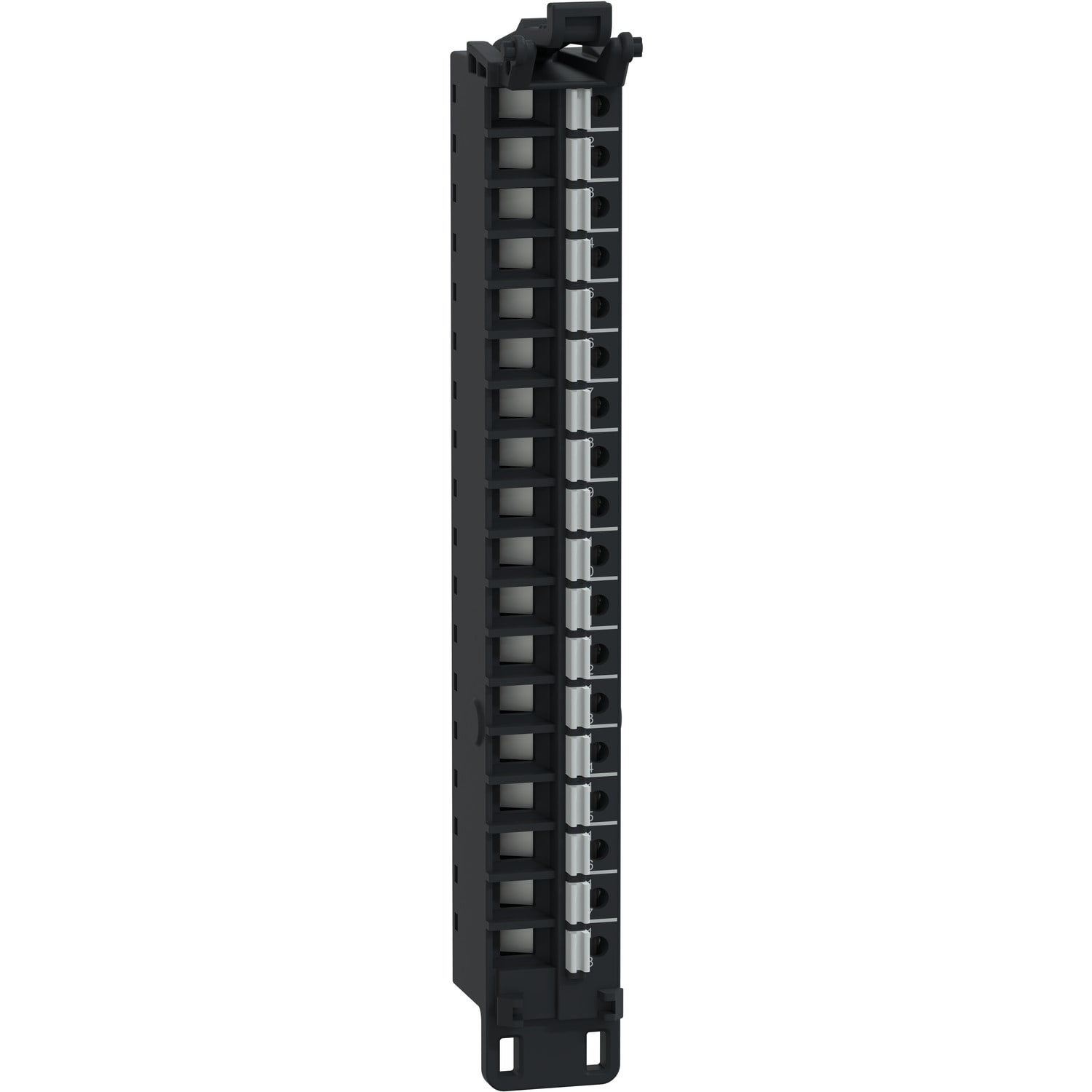 SCHNEIDER ELECTRIC - Morsettiera a molla, 18 punti, passo 5 mm, senza copertura, uso su modulo ad alta altezza (X), temprata,  Modicon Edge I/O NTS