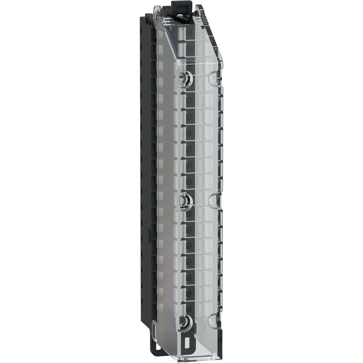 SCHNEIDER ELECTRIC - Morsettiera a molla, 18 punti, passo 5 mm, con copertura, uso su modulo ad alta altezza (X), temprata, Modicon Edge I/O NTS