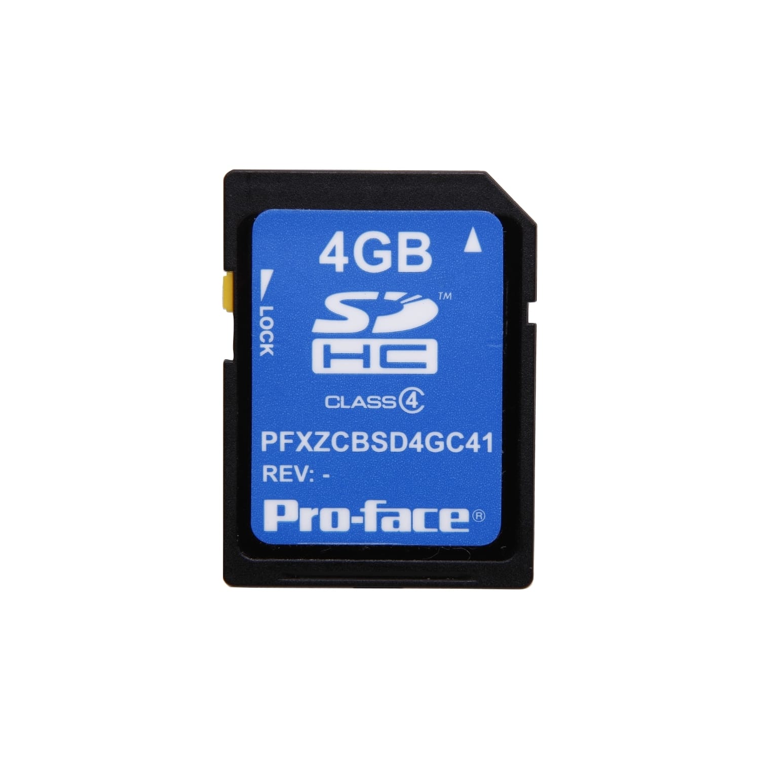 SCHNEIDER ELECTRIC - SD memory card, 4GB, CLASS4