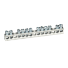 SCHNEIDER ELECTRIC - Load center accessory, QO/Homeline, ground bar kit, 12 terminals.
