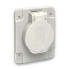 SCHNEIDER ELECTRIC - Presa da incasso Schuko 10/16A 250V 2P+T laterle blu 65x85