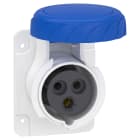 SCHNEIDER ELECTRIC - Presa fissa BT da incasso diritta IP67 16A 220V 2PT cablaggio rapido