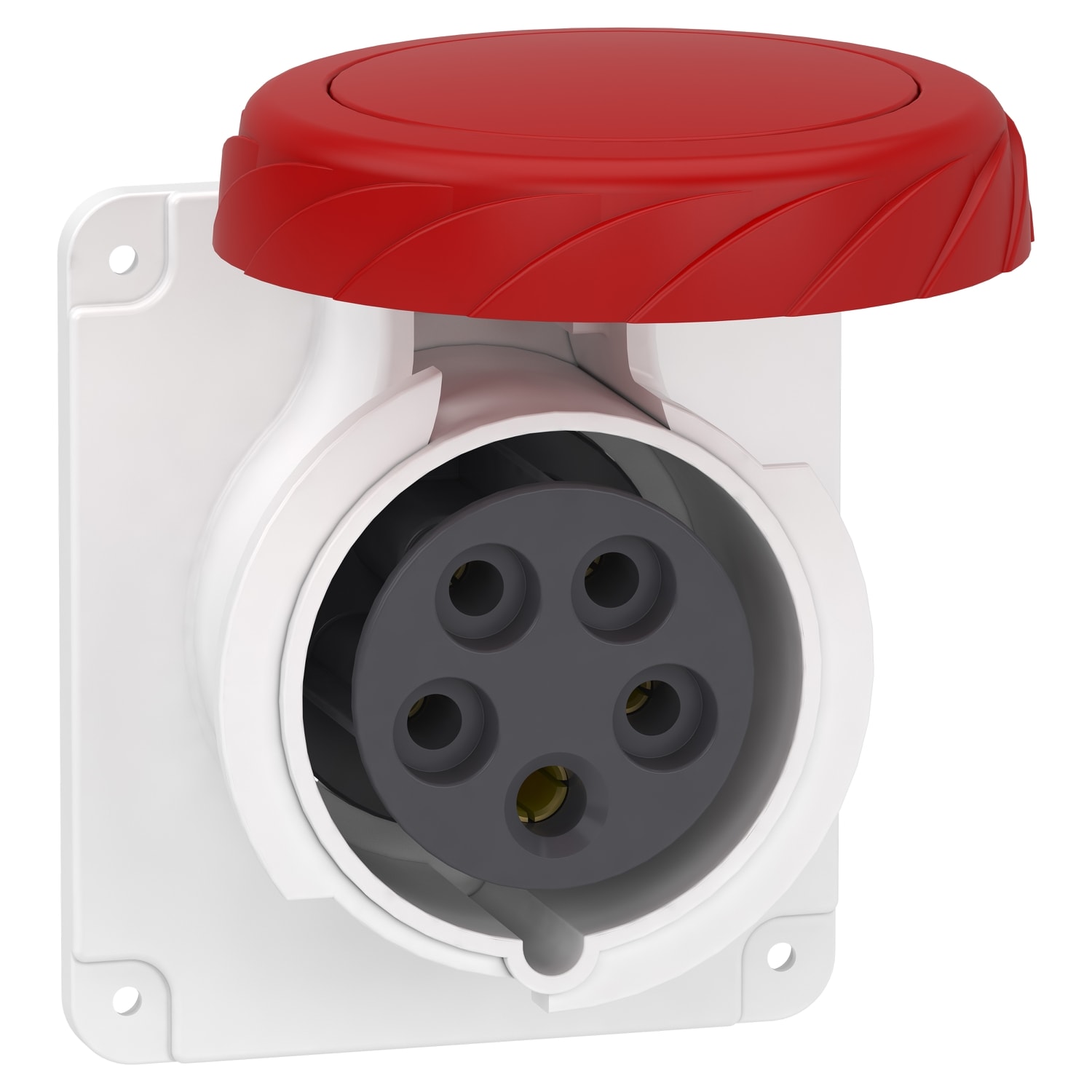 SCHNEIDER ELECTRIC - Presa fissa BT da incasso diritta IP67 16A 380V 3PNT cablaggio rapido