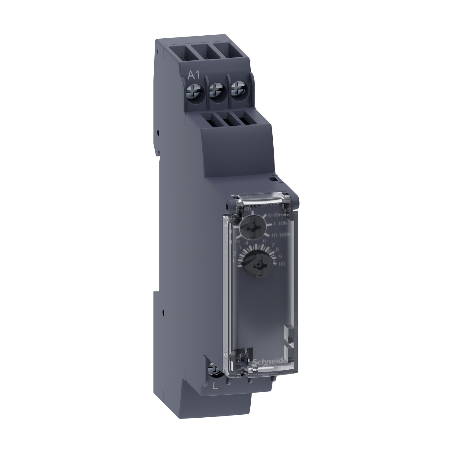 SCHNEIDER ELECTRIC - Relè temporizzato RIT ECC. 24-240 VAC DC - 1 S..100 H - uscita statica