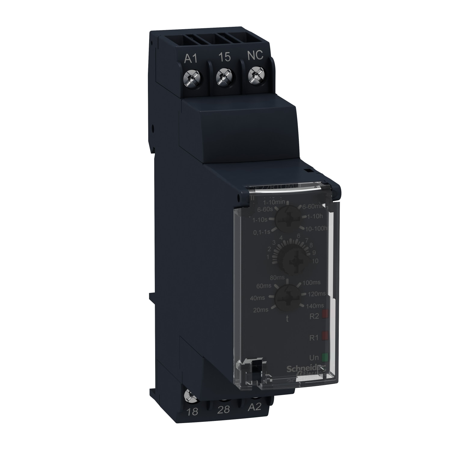 SCHNEIDER ELECTRIC - Relè temporizzato monofunzione STAR-DELTA - 24VDC/24..240V AC - 1 NC/NO