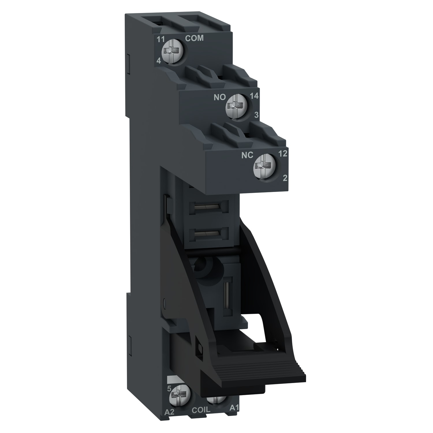 SCHNEIDER ELECTRIC - Base relè RGZ - 1 contatto separato - 10 A - 250V - connettore a vite