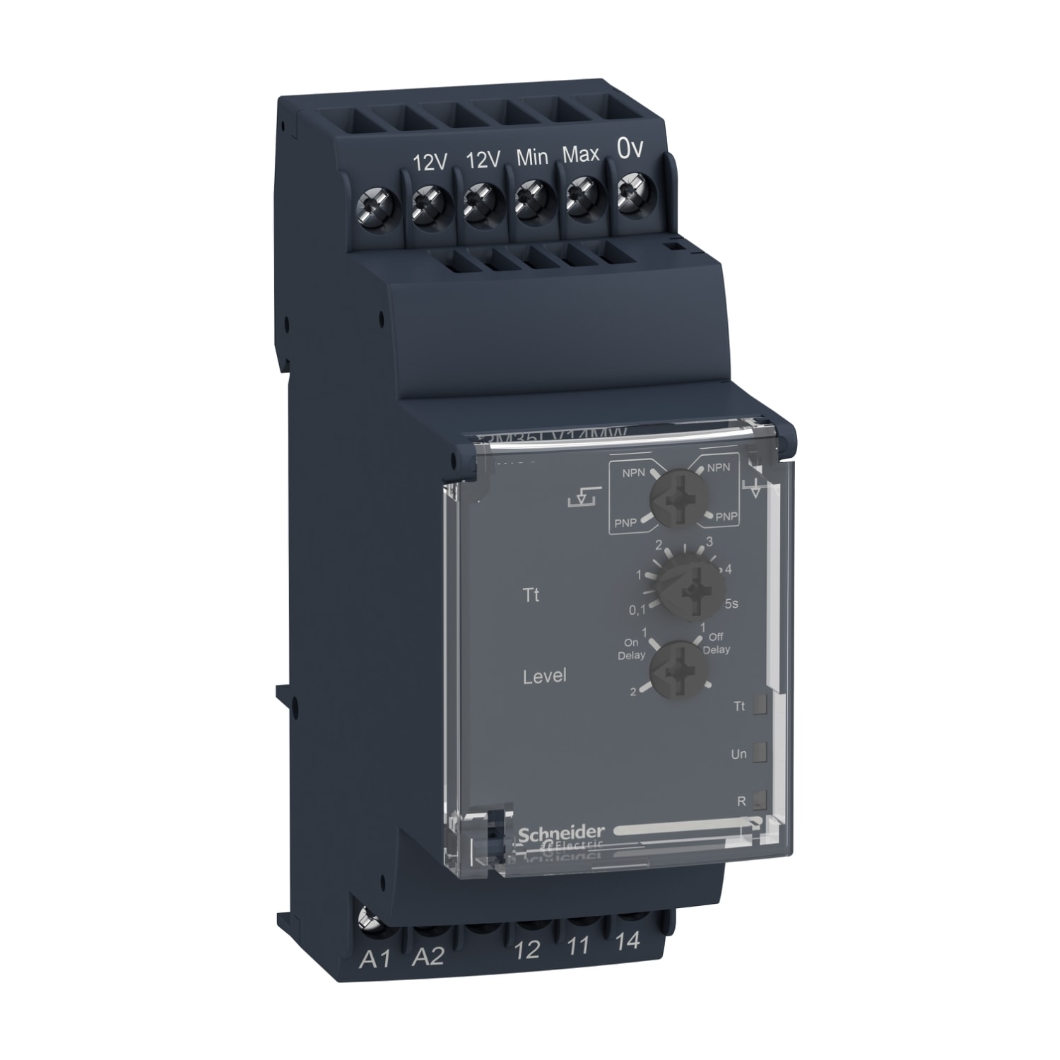 SCHNEIDER ELECTRIC - Relè controllo del livello del liquido RM35-L -24..240V AC/DC - 1 NC/NO