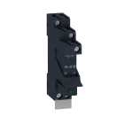 SCHNEIDER ELECTRIC - Relè RSB pre-montato con base-1NC/NO 12A 24VDC completo di diodo