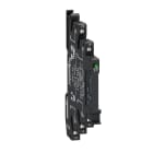 SCHNEIDER ELECTRIC - Relè interfaccia "SLIM" su base a vite con led e circuito di protezione, 24 V