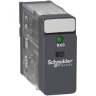SCHNEIDER ELECTRIC - Relè interfaccia Harmony RXG - 1 NC/NO standard - 24 VDC - 10 A - con led