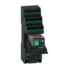 SCHNEIDER ELECTRIC - relè miniaturizzati preassemblati con presa, relè elettromeccanici Harmony, 6A, 4CO, pulsante di prova bloccabile, push-in, 230V AC
