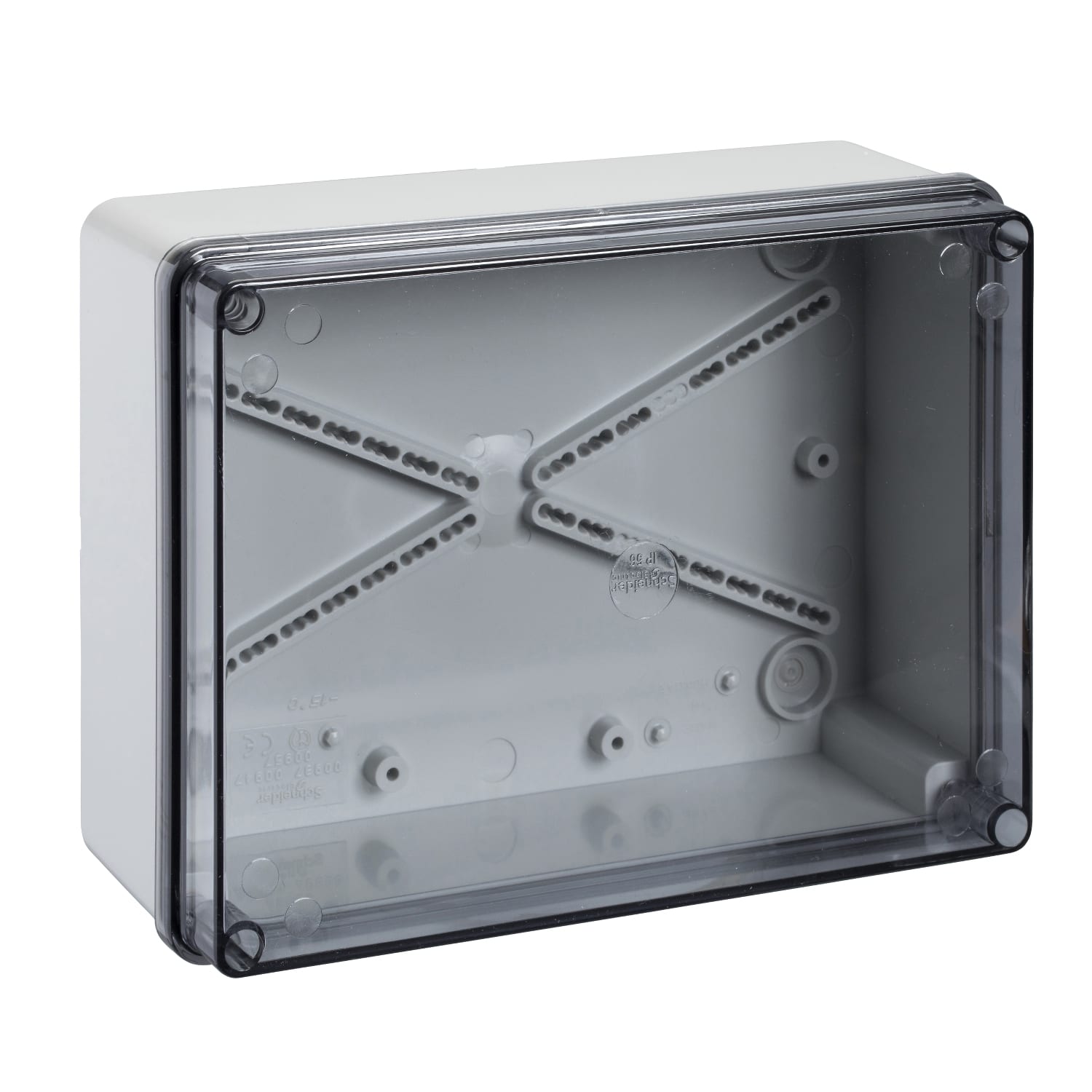 SCHNEIDER ELECTRIC - Scatola derivazione Pilote IP55 190x140x70 lati lisci coperchio trasp